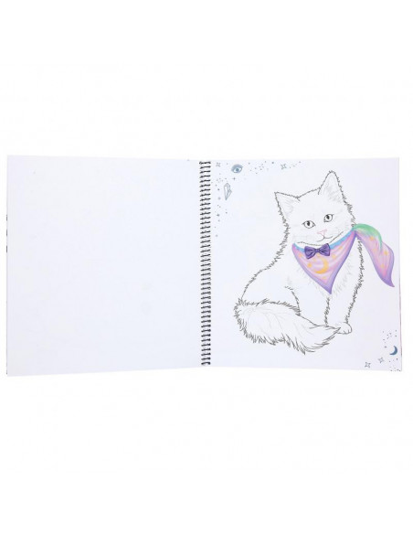 Topmodel livre de coloriage moonlight
