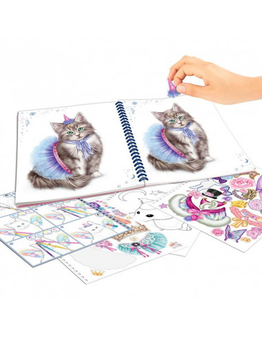 Topmodel livre de coloriage moonlight