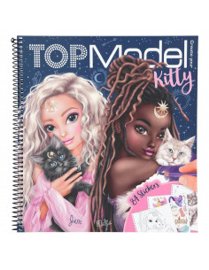 Topmodel livre de coloriage moonlight