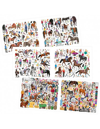 Create your Happy Horses - 445 stickers