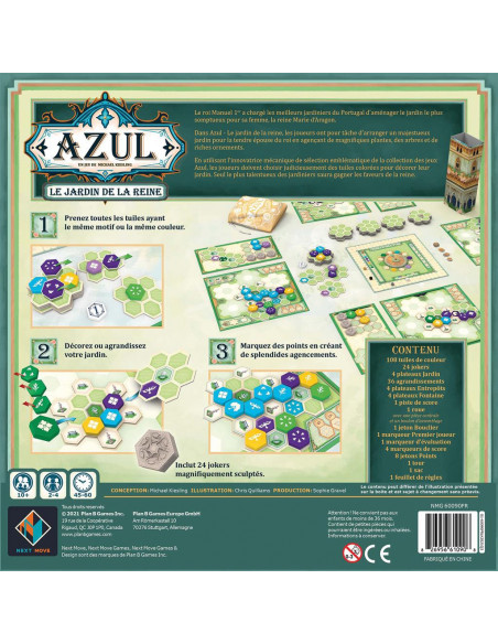 AZUL - LE JARDIN DE LA REINE