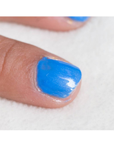 COFFRET 3 VERNIS BASE EAU : ROSE-BLANC NACRE-BLEU CIEL