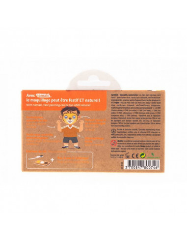 KIT 3 COULEURS LION & GIRAFE BIO*