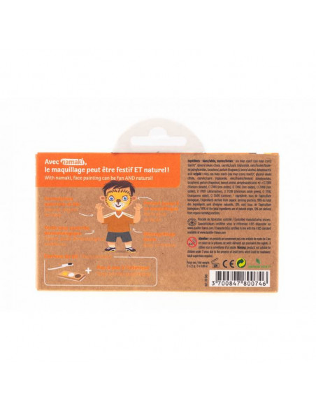 KIT 3 COULEURS LION & GIRAFE BIO*