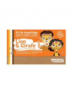 KIT 3 COULEURS LION & GIRAFE BIO*