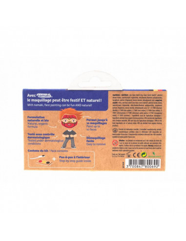 KIT 3 COULEURS NINJA & SUPER-HEROS BIO*
