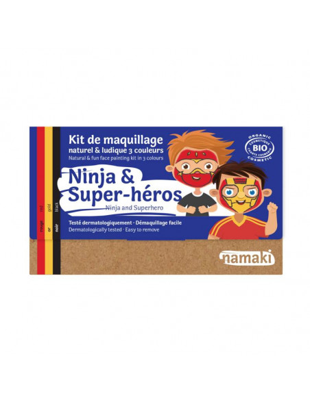 KIT 3 COULEURS NINJA & SUPER-HEROS BIO*