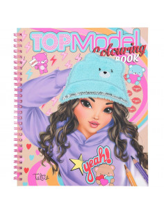 Topmodel album a colorier teddy co