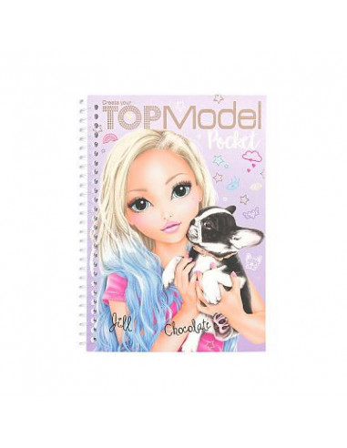 Topmodel album a colorier de poche