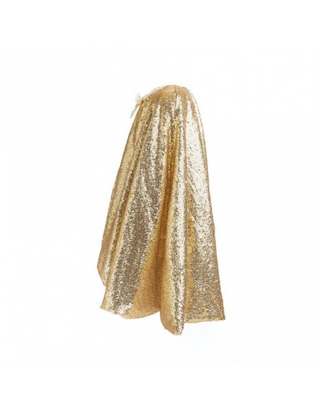 PRECIOUS GOLD SEQUINS CAPE 5 -6 ANS