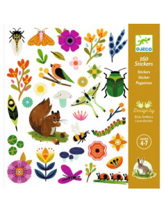 STICKERS PAPIER - Jardin - FSC Mix ( Packaging )