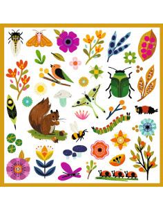 STICKERS PAPIER - Jardin - FSC Mix ( Packaging ) 2