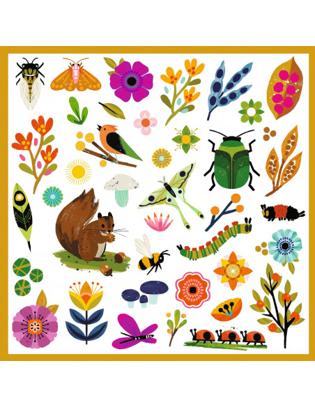 STICKERS PAPIER - Jardin - FSC Mix ( Packaging )