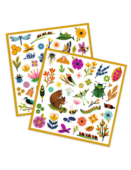 STICKERS PAPIER - Jardin - FSC Mix ( Packaging )