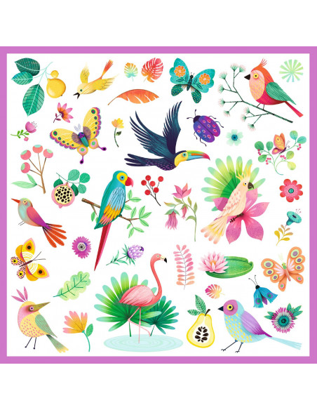 STICKERS PAPIER - Paradise - FSC Mix ( Packaging )