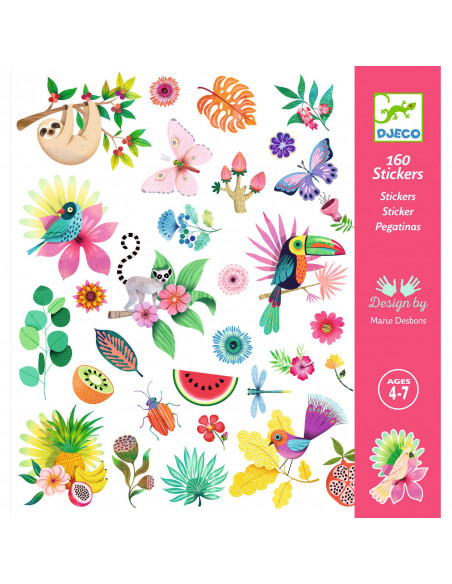 STICKERS PAPIER - Paradise - FSC Mix ( Packaging )