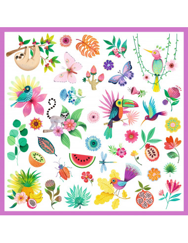 STICKERS PAPIER - Paradise - FSC Mix ( Packaging )