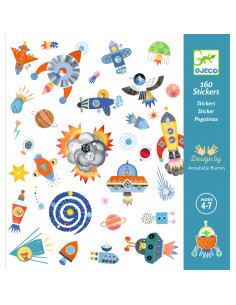 STICKERS PAPIER - Interstellaire - FSC Mix ( Packaging )