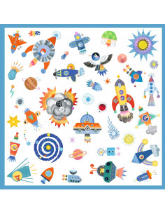 STICKERS PAPIER - Interstellaire - FSC Mix ( Packaging ) 2