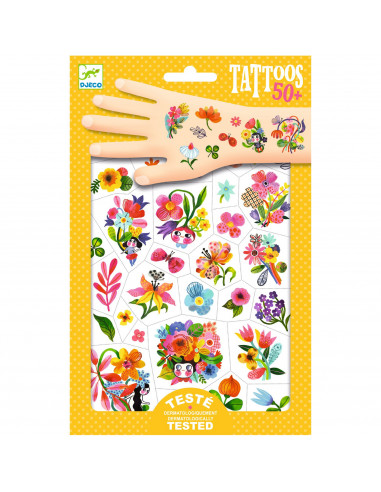 TATOUAGES - Aqua flor - FSC MIX