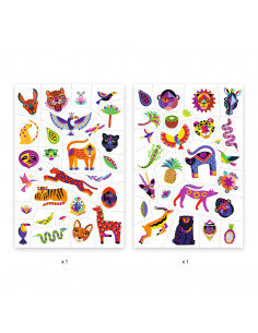 TATOUAGES - Wild beauty - FSC MIX 2
