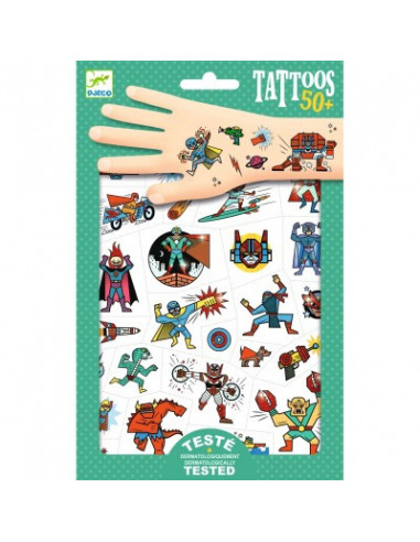 TATOUAGES - Heroes vs villains - FSC MIX