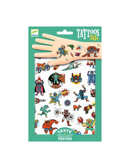 TATOUAGES - Heroes vs villains - FSC MIX