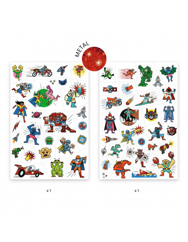 TATOUAGES - Heroes vs villains - FSC MIX