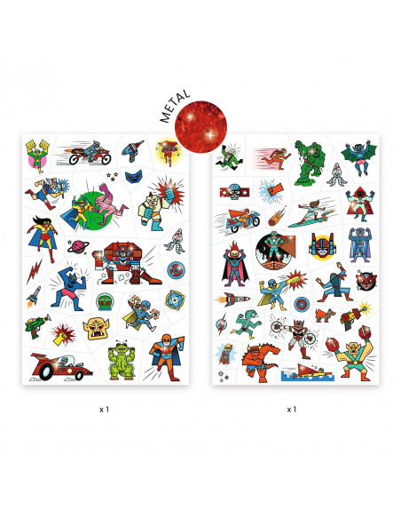 TATOUAGES - Heroes vs villains - FSC MIX
