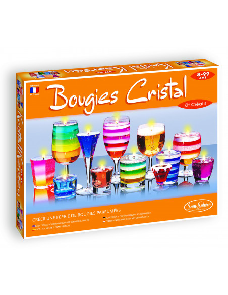 KIT CREATIF "Bougies Cristal"
