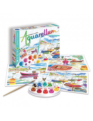 Aquarellum "ports de peche"
