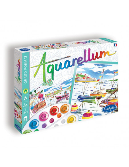 Aquarellum "ports de peche"