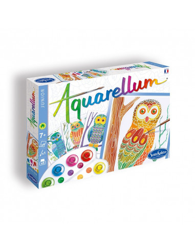 Aquarellum junior "hiboux"
