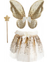 GRACIOUS GOLD SEQUINS SET 4 -6 ANS