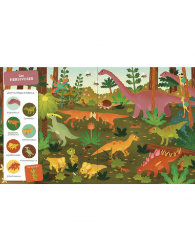 Cherche et trouve des touts petits : les dinosaures