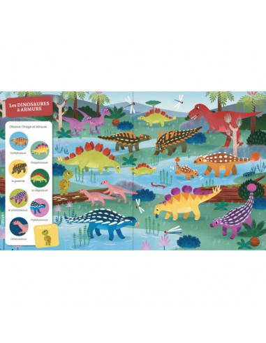 Cherche et trouve des touts petits : les dinosaures
