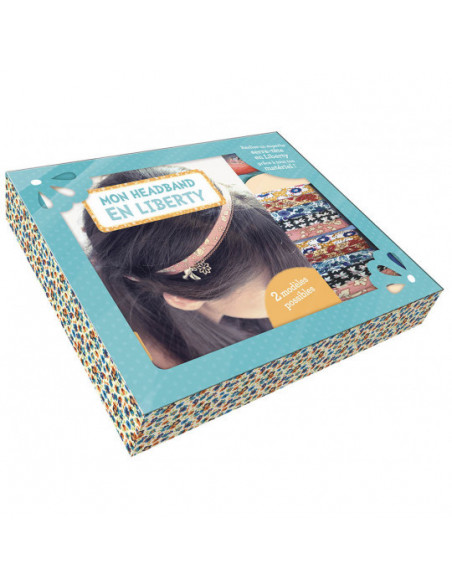 Mon headband en liberty