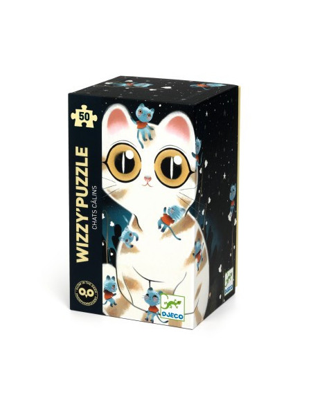 WIZZY PUZZLE - Chats câlins - 50pcs - FSC MIX