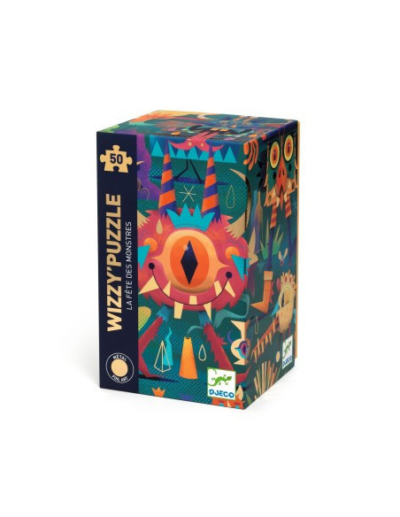 WIZZY PUZZLE - La fête des monstres - 50 pcs - FSC MIX