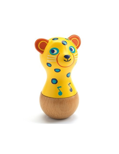 ANIMAMBO - Maracas jaguar - FSC Wood 100%