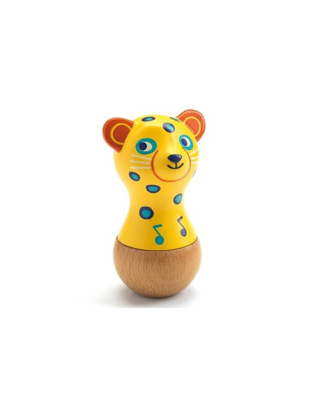 ANIMAMBO - Maracas jaguar - FSC Wood 100%
