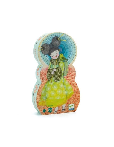 PUZZLE SILHOUETTE - Kokeishi 36 pcs