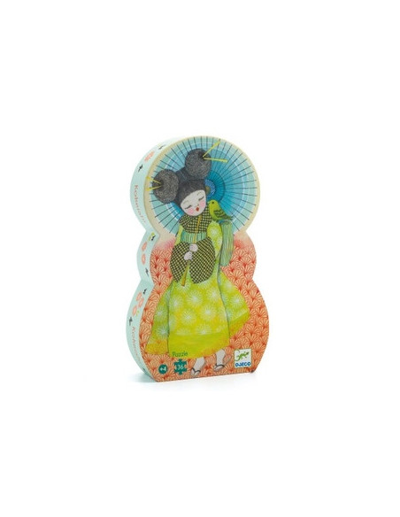PUZZLE SILHOUETTE - Kokeishi 36 pcs