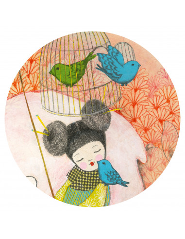 PUZZLE SILHOUETTE - Kokeishi 36 pcs