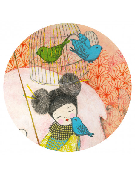 PUZZLE SILHOUETTE - Kokeishi 36 pcs