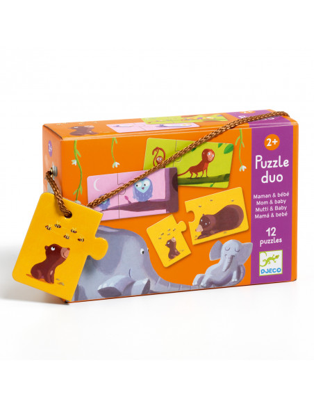 PUZZLE DUO - Maman et bébé - FSC MIX