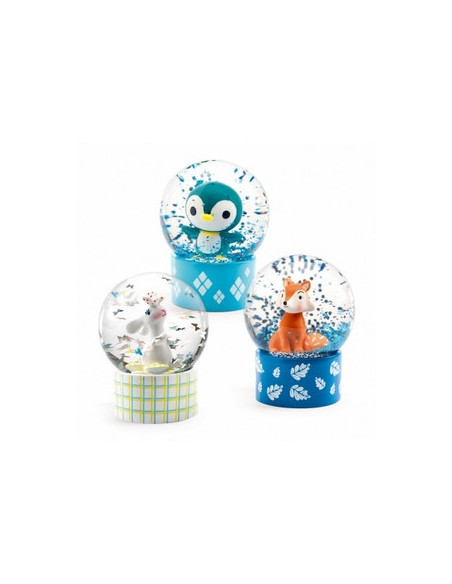 VEILLEUSE BOULE A NEIGE - Mini boules neigeuses so wild