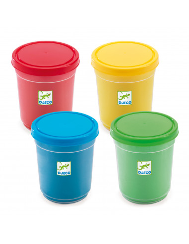 4 pots de pâte à modeler