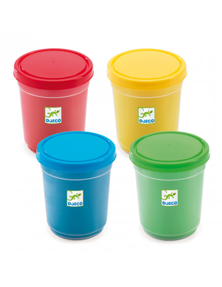 4 pots de pâte à modeler