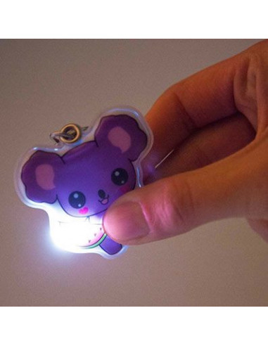 Top model porte cles lumineux